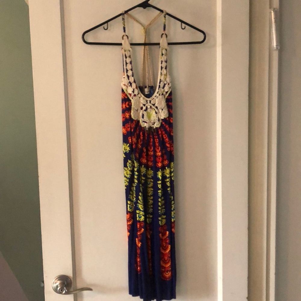 Braided Halter Dress Size M
